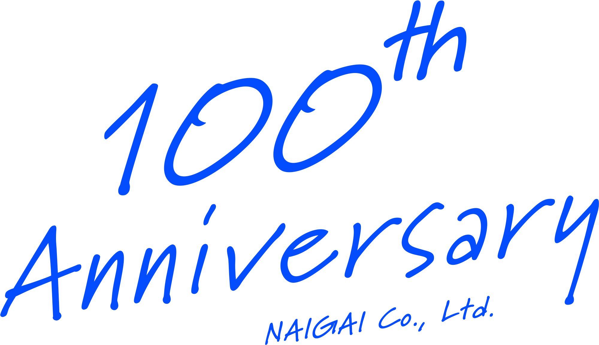 100th Anniversary NAIGAI Co.,Ltd.